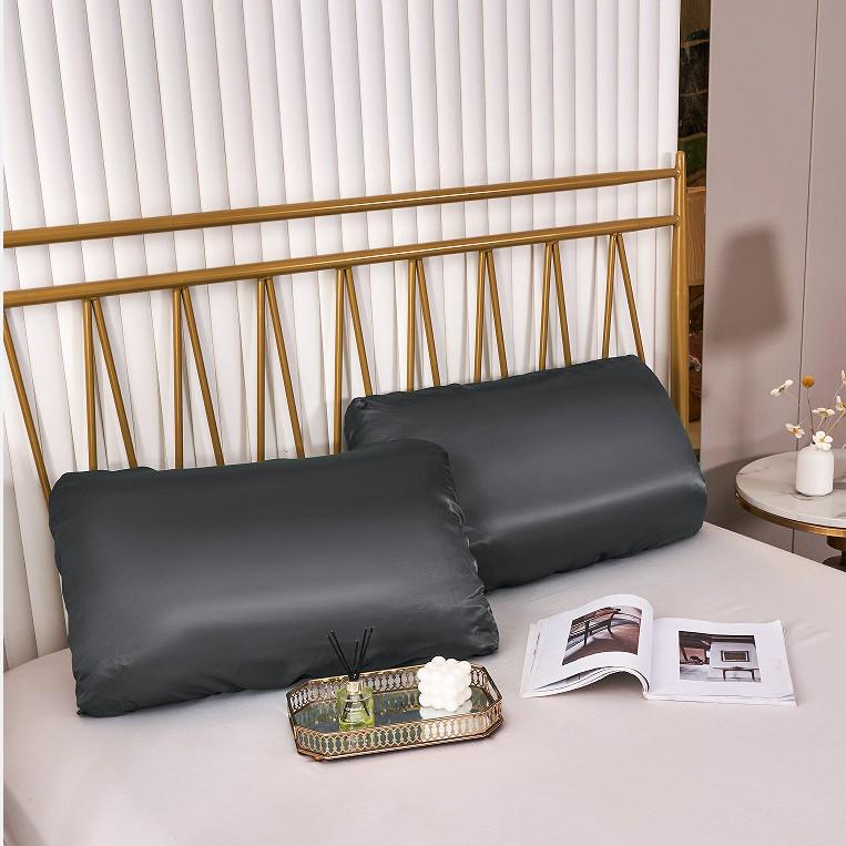 Наволочка из искусственного шелка на резинке - Доступны разные цвета