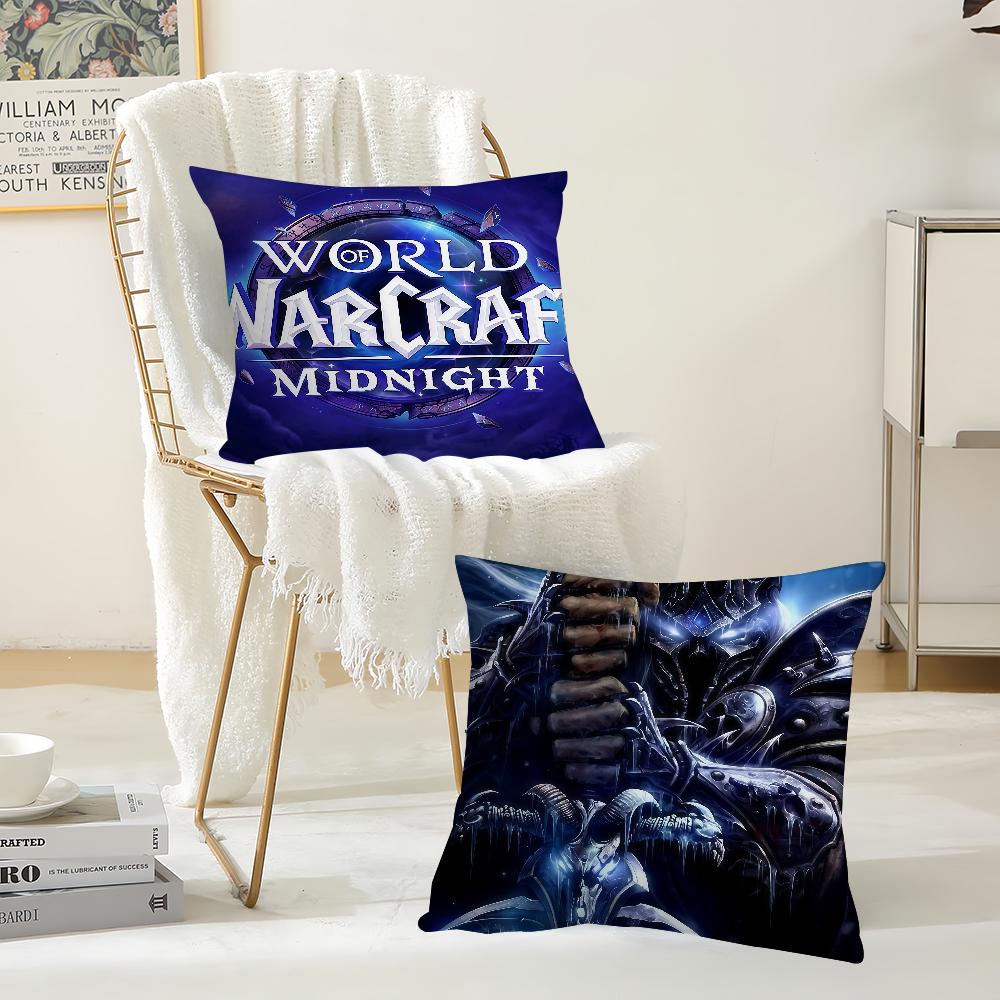 Game Wworld Of Wwarcraft Pillow Case Suitable For Bedrooms Living Rooms Cars Home Decoration