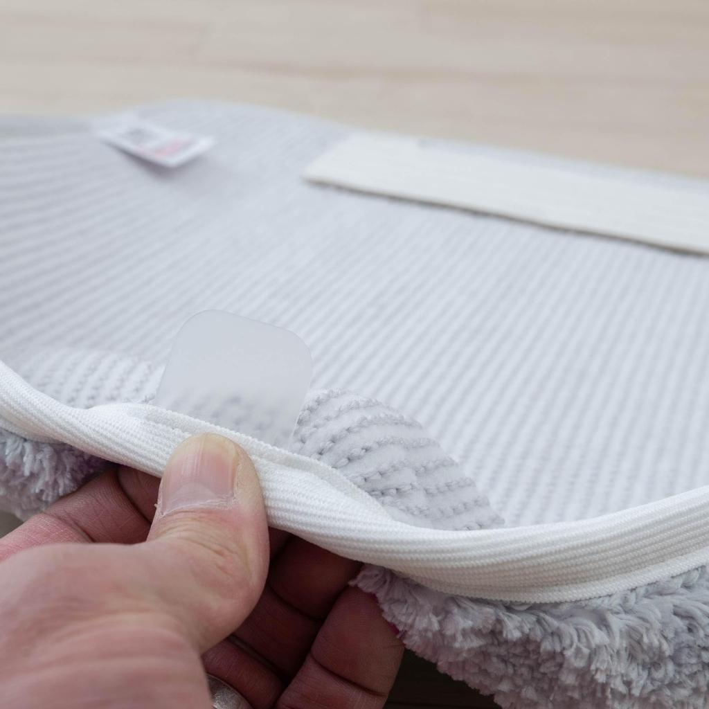 Senko Cushionee 3 Toilet Lid 11206 [BB Collection] Cover, Dual-Use, Gray,