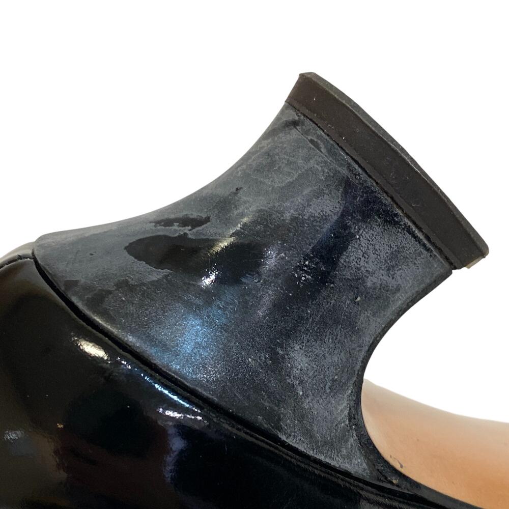 Salvatore Ferragamo Лакированные туфли-лодочки черные Лакированная кожа Женские Б/У