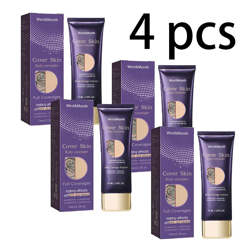 West&Month Body Concealer Водонепроницаемый маскирующий тату, шрамы, родимые пятна, невидимый консилер для тела