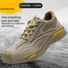 Labor Insurance Shoes, Steel Baotou Anti-smashing and Anti-puncture Protective Shoes, Construction Site Men's Safety Shoes