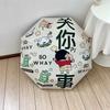 Crayon Shin-Chan Umbrella, Vinyl Sun Protection, Uv Protection, Sunshade Umbrella, Dual-Use for Sun and Rain, Foldable Umbrella, Sun Umbrella for