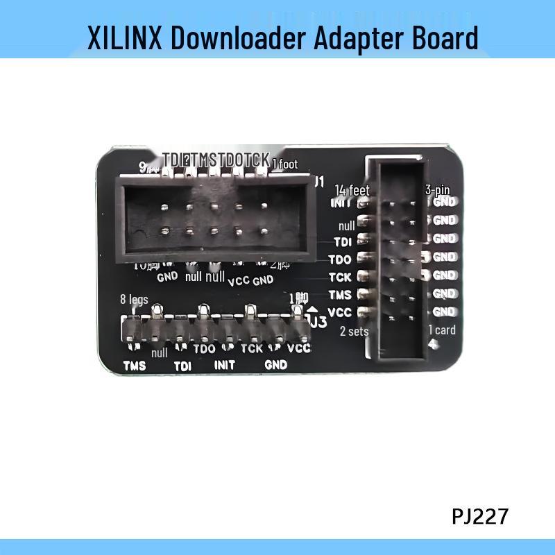 Адаптер загрузчика XILINX: 2.54MM 10P на 2.0MM 14P с однорядным адаптером 8P