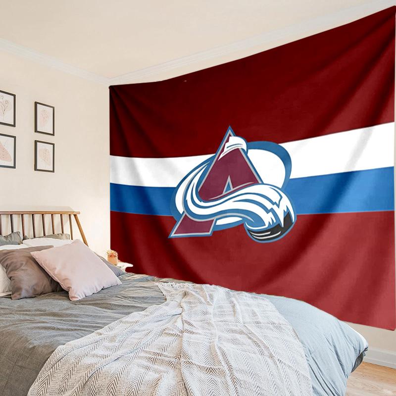 Colorado Avalanche Printed Tapestry, Unique Design Tapestry, Wall Decor for Bedroom,Livingroom, Playroom,Heartwarming Fan Holiday Gifts