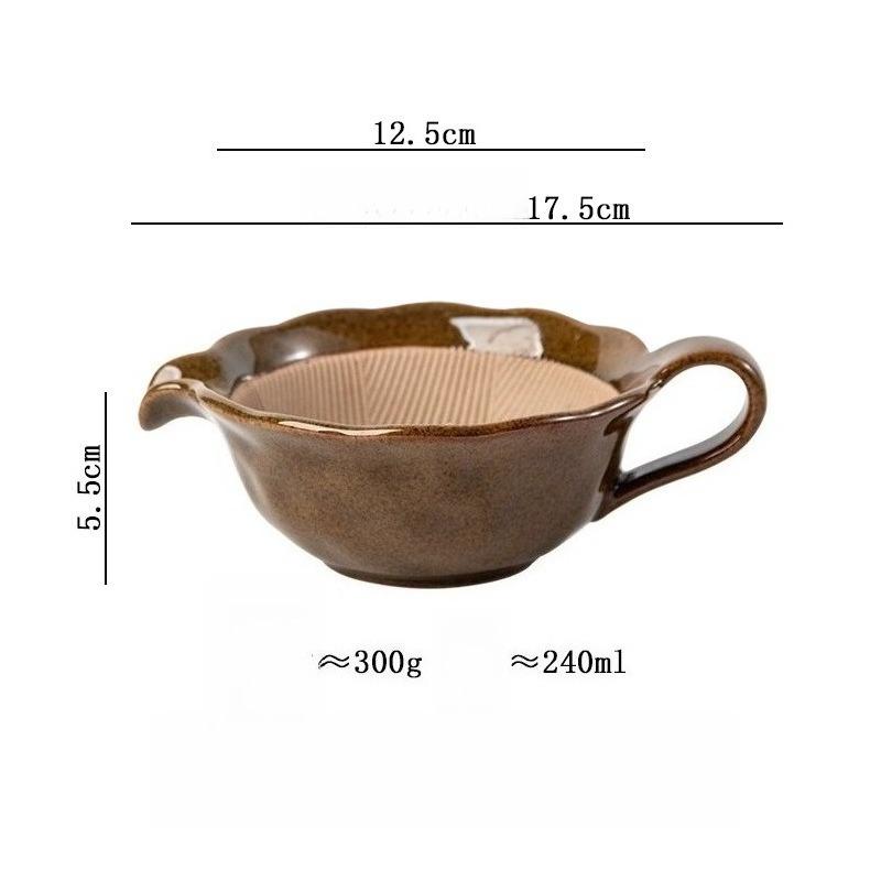 Ceramic Manually Ground Tableware