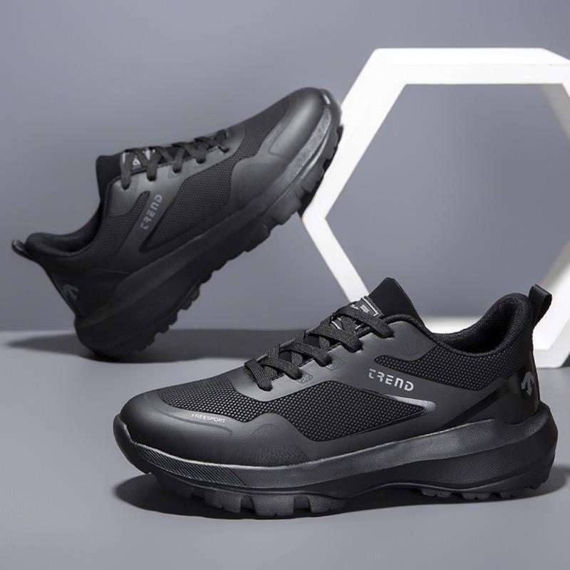 Походные походные ботинки мужские кожаные водонепроницаемые теплые спортивные ботинки нескользящие и износостойкие уличные профессиональные легкие внедорожные кроссовки