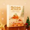 Sea Glass Advent Calendar 2025 24-Day Countdown Box Multifunctional Christmas Decoration for Kids' Rooms Houses Cars