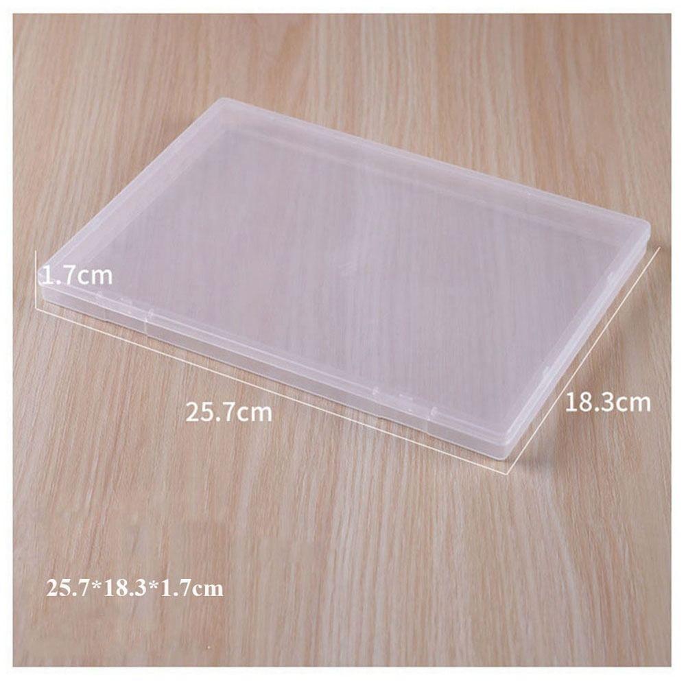 Аксессуары Квадратные упаковочные коробки Мелкие предметы Чехол Прозрачная коробка для хранения Ювелирных изделий Контейнер для бусин