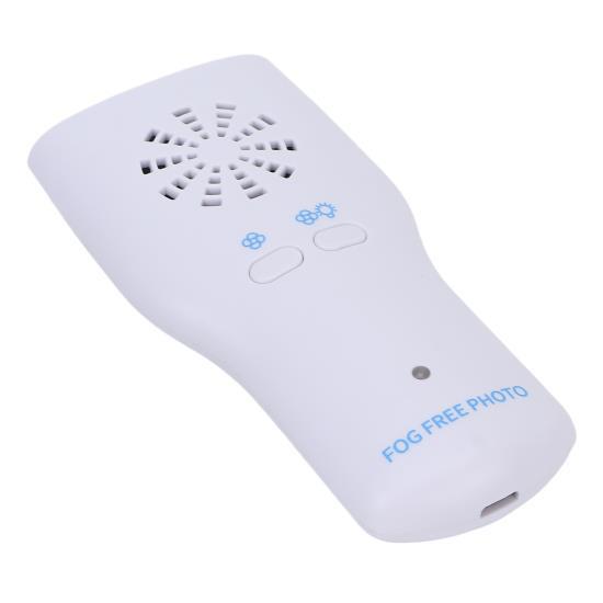 Ручка стоматологического зеркала для зубов, полости рта, противотуманная, двухсторонняя ручка зеркала со светодиодной подсветкой