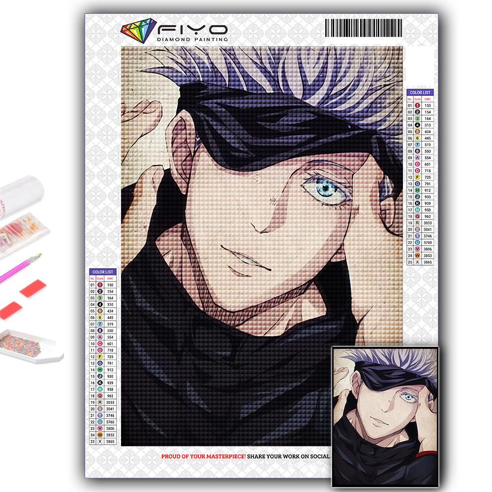 5D DIY Алмазная вышивка Дзюдзюцу Кайсен Алмазная картина Мозаика Украшение дома