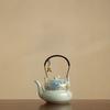 Gourd Beam Pot Ceramic Teapot Tea Large Kung Fu Tea Kettle with Filter