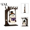 Indoor Outdoor Halloween Decorations Funny Swing Ornament, Witch/Skeleton/Mummy/Pumpkin Ghost Sitting on Hanging Decoration Reading Book Figurine for