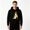 Men's Pullover Hoodie, Cute Fluffy Cat Group Print Long Sleeve Casual Sweatshirt for Daily Wear