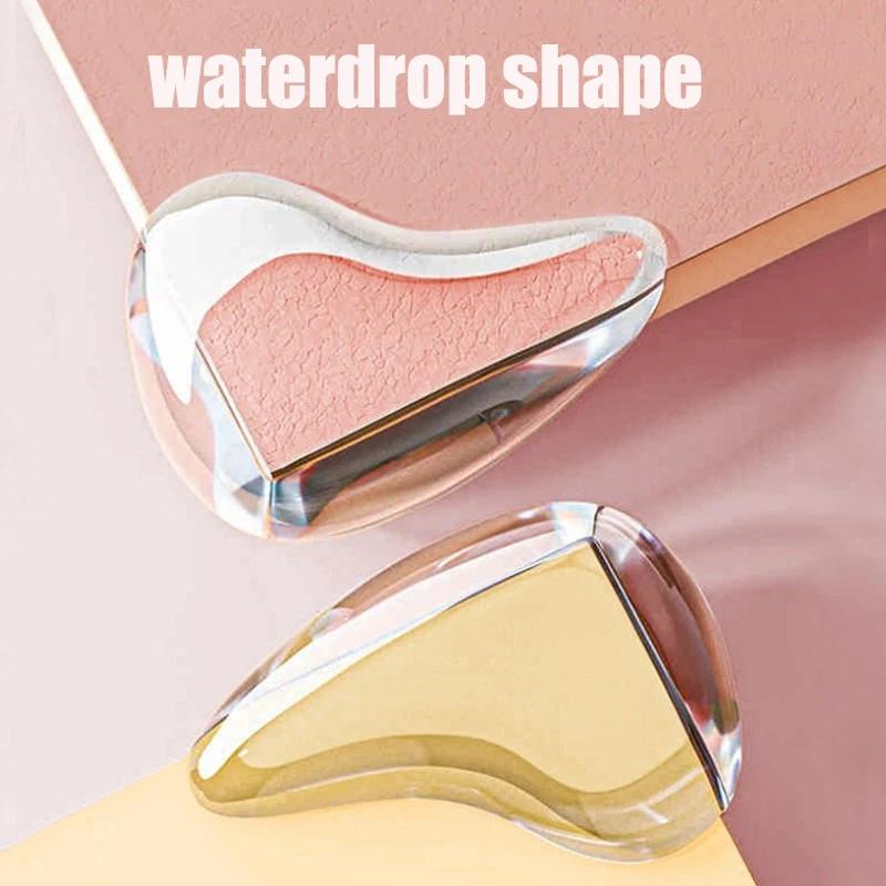 10 шт., прозрачные угловые защитные пленки из ПВХ для защиты детей, мягкие защитные уголки для мебели и чехлы для краев от острых углов