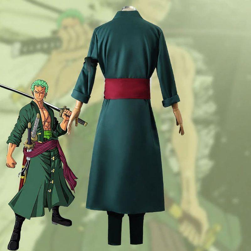 Косплей костюм One Piece Страна Вано Косплей Зоро Тэнро Юката Кимоно Японский стиль Косплей наряд