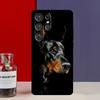 Чехол Funda с изображением собаки добермана для Samsung Galaxy S25 Ultra S9 S10 S20 S21 S22 Plus S23 Ultra S24 FE