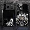 Чехол для телефона Jack Hanma B-Baki Для iPhone 17,16,15,14,13,12,11,Pro,XS,Max,Plus,Mini,SE4,E Черный Матовый Ударопрочный Чехол