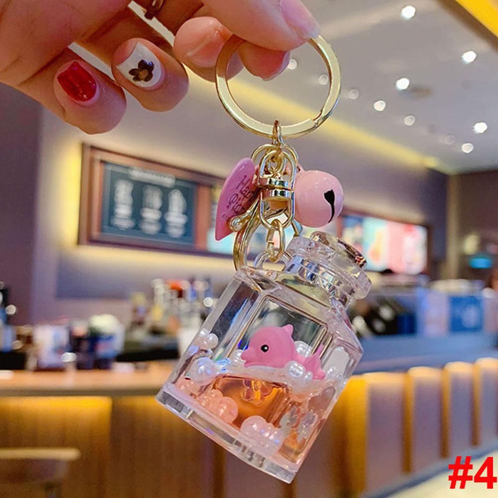 Жидкий Морской Зыбучий Песок Аксессуары для Бутылок Подарки для Женщин Шарм для Сумки Брелок Подвеска для Автомобиля Кольцо для Ключей