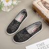 Summer New Lazy Shoes with Cloth Shoes Breathable Mesh Shoes Versatile and Lightweight Canvas Shoes