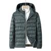 Men Winter Down Jacket Men Hooded Waterproof Windproof Puffer Jacket Detachable Hat Coat Casual Lightweight Down Jacket Male