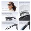 Smart Bluetooth V5.3 Sunglasses Glasses Call Outdoor Sports Headphones HIFI Black Technology Anti-touch UV For Men And Women