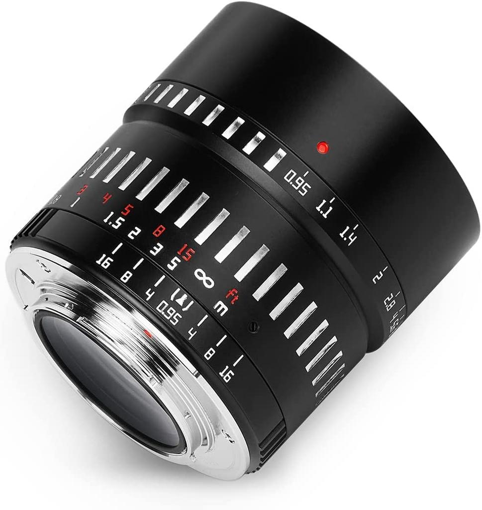 TTArtisan 50mm C L Mount Black x Silver Lens Famous Optics 2 Year Warranty f/0.95 APS-C