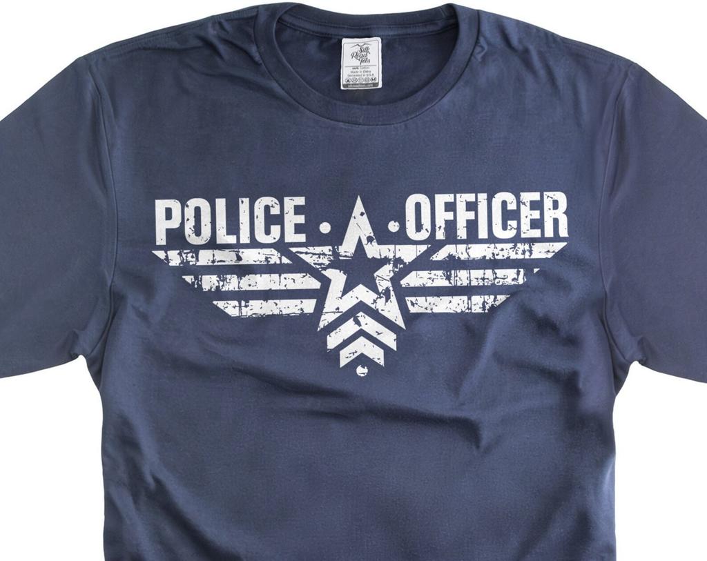 Police Officer T-Shirt: Graphic Tee Gift for Police
