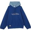 Puma X Phantaci Коллаборационная толстовка с капюшоном унисекс с рукавами реглан, на кулиске, с цветными блоками, цвет «голубая глазурь» 631404-46
