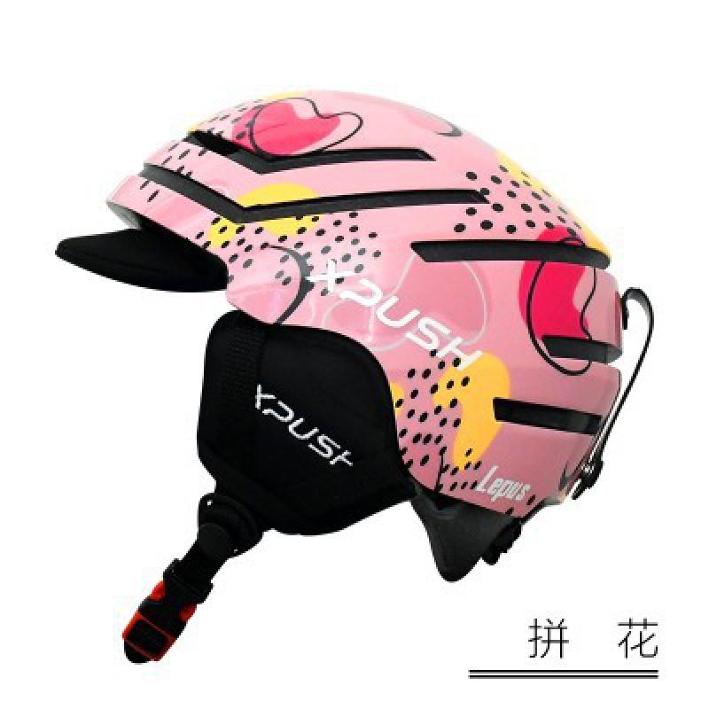 Kids Ski Helmet Adjustable Safety Headgear Snowboarding Outdoor Winter Sports Unisex Child Protective Gear