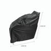 Waterproof Rain Wheelchair Cover for Electric Manual Folding Wheelchairs Black
