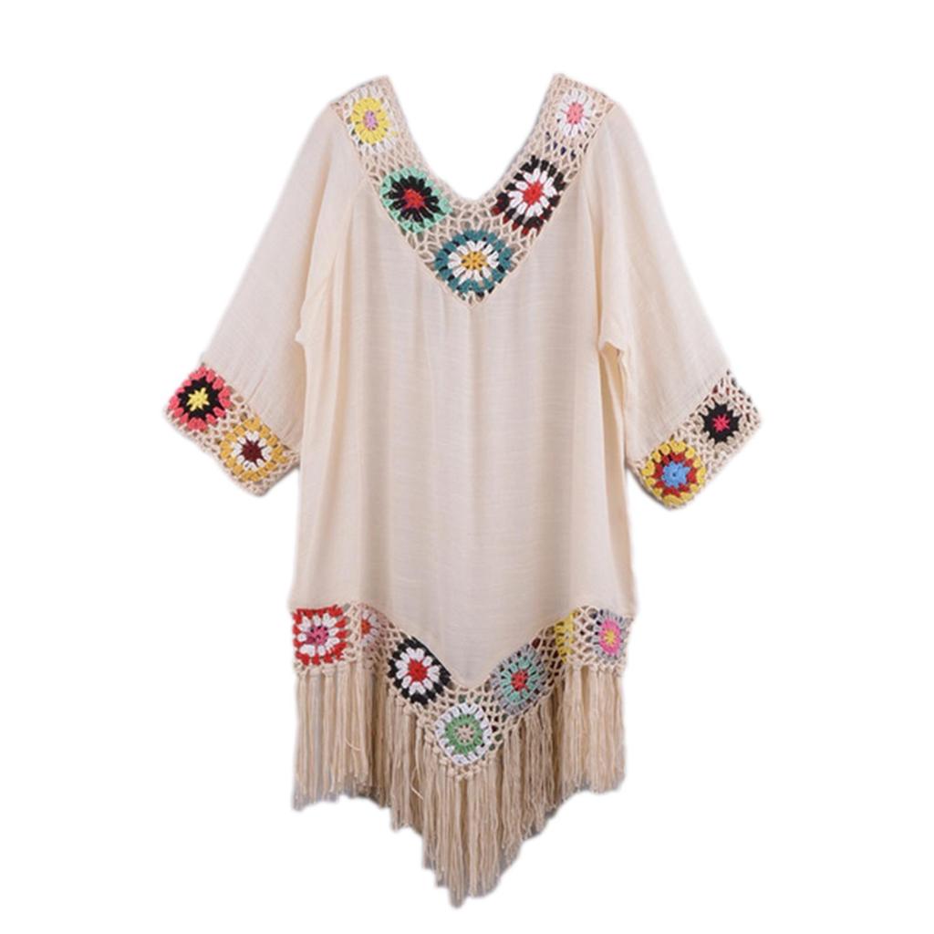 Бикини-туника, дышащий сарафан, популярный сексуальный однотонный купальник, накидка для пляжа