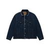 Мужская джинсовая куртка Levis FW22 с карманами и клапанами, с длинным рукавом, синяя A3176-0000