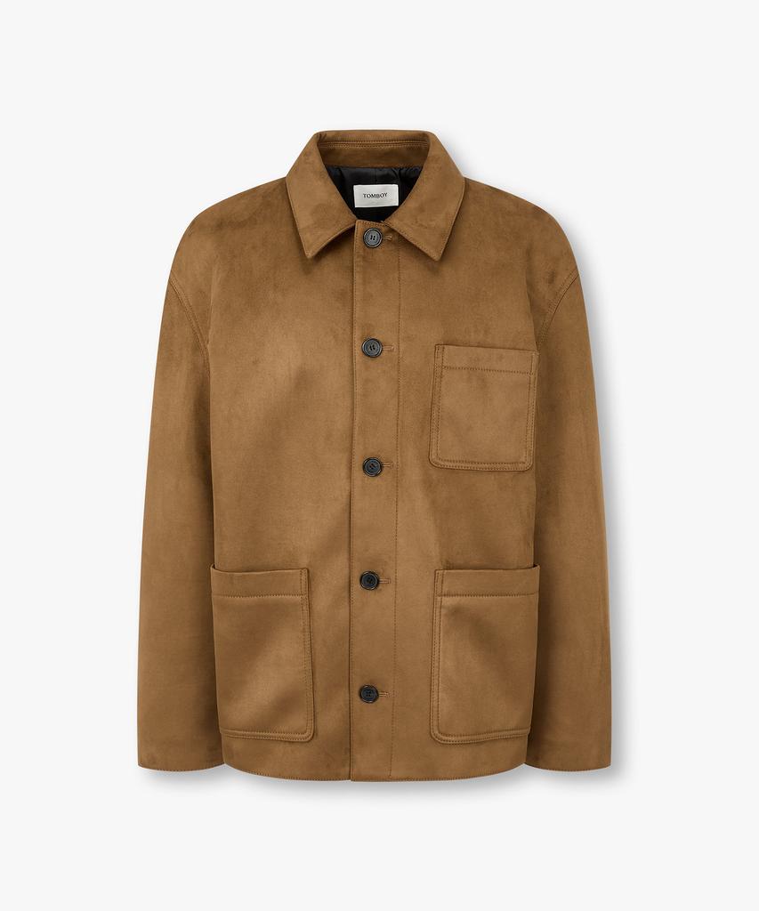 Studio Tomboy [Men] Synthetic Suede Out-Pocket Jacket_Camel 9156161113