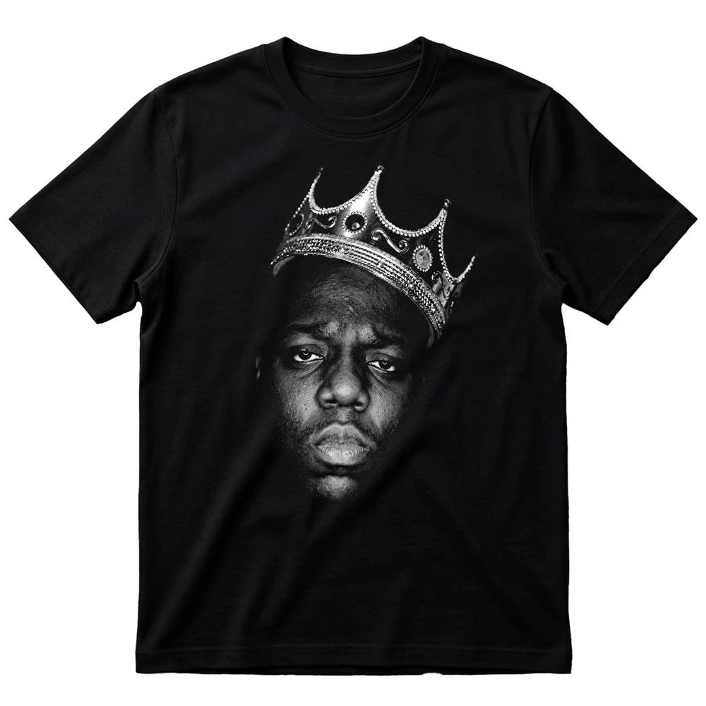 Biggie Crown Graphic Tee Rap Hip Hop Music TShirt a Perfect Gift