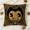 BBendy And The Ink Machine Doublesided Printed Square Decorative Cushion Cover for Sofa Living Room Home Decor