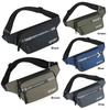 New Waist Bag, Men's, Casual Sports, Outdoor Running, Mobile Phone Bag, Fashionable, Waterproof, Waist Bag for Men