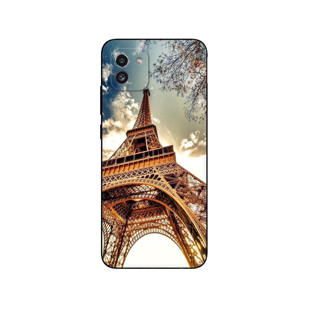 Чехол для Samsung Galaxy A03 164,2 мм, задняя крышка для GalaxyA03 Global A 03 A035, чехол для телефона, мягкий силиконовый бампер, черный чехол из ТПУ