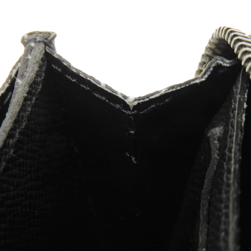 Подержанный 12564 Кошелек Zippy, Вертикальный, M81662 7943, Черный, RFID IC-чип, Monogram Eclipse Noir Мужской из Японии