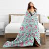 Super Soft Blanket Travel Courage Cowardlys Dog Throw Blanket Cartoon Flannel Bedspread For Living Room Novelty Sofa Bed Cover