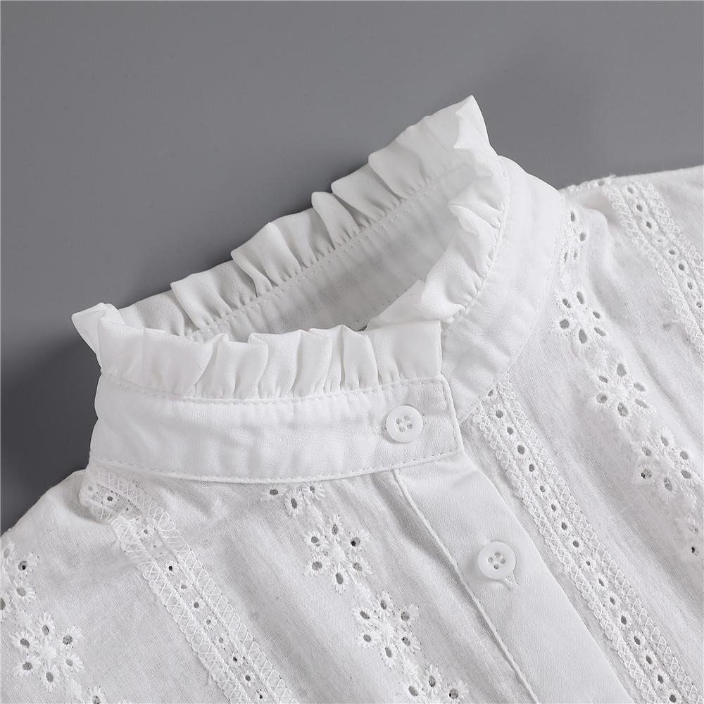 Kids' Autumn & Winter Ruffle Stand-Up Fake Collar