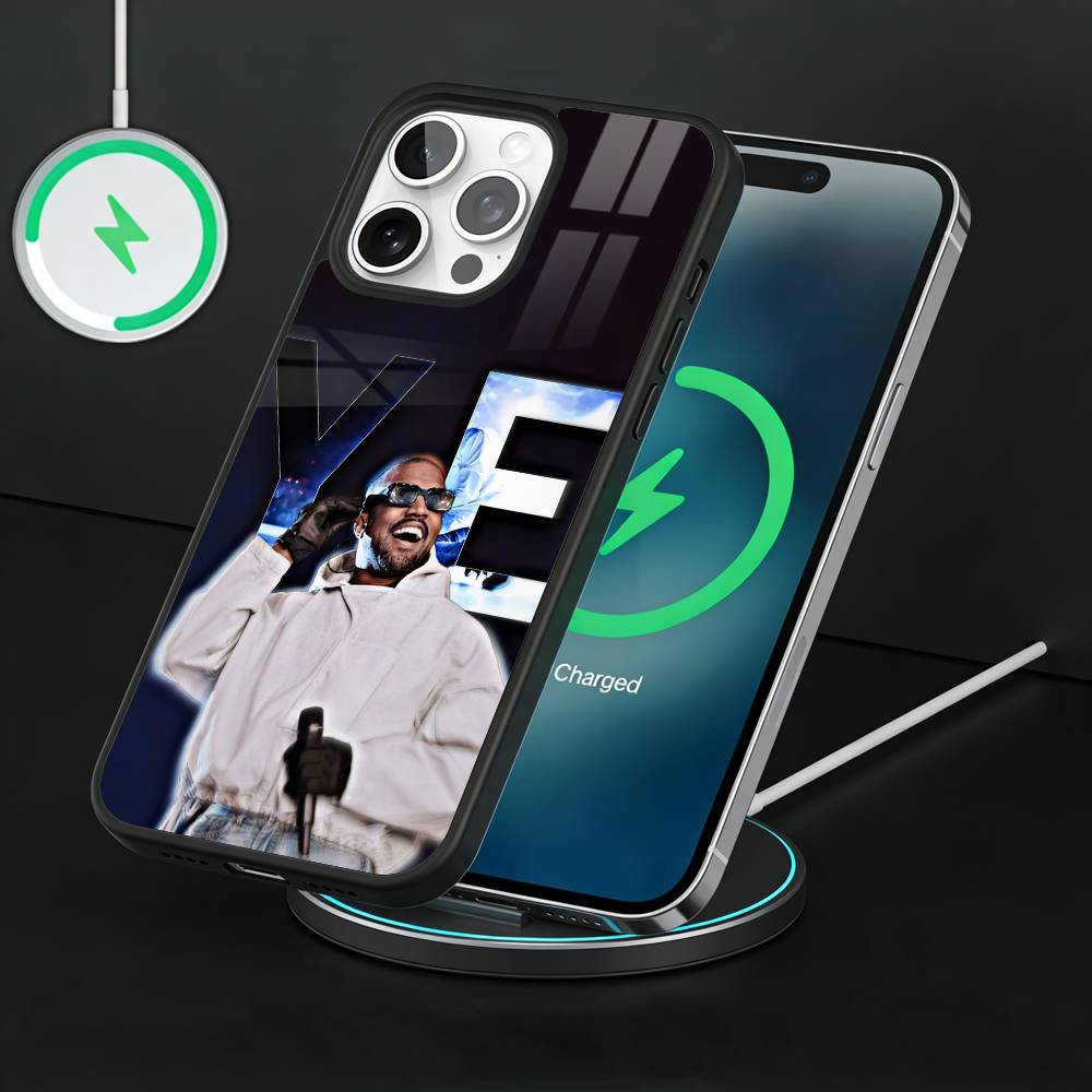 Чехол для телефона певца Канье Уэста Ye Для iPhone17,16,15,14,13 Plus,Pro Max Магнитный Для Magsafe Беспроводной Зарядки