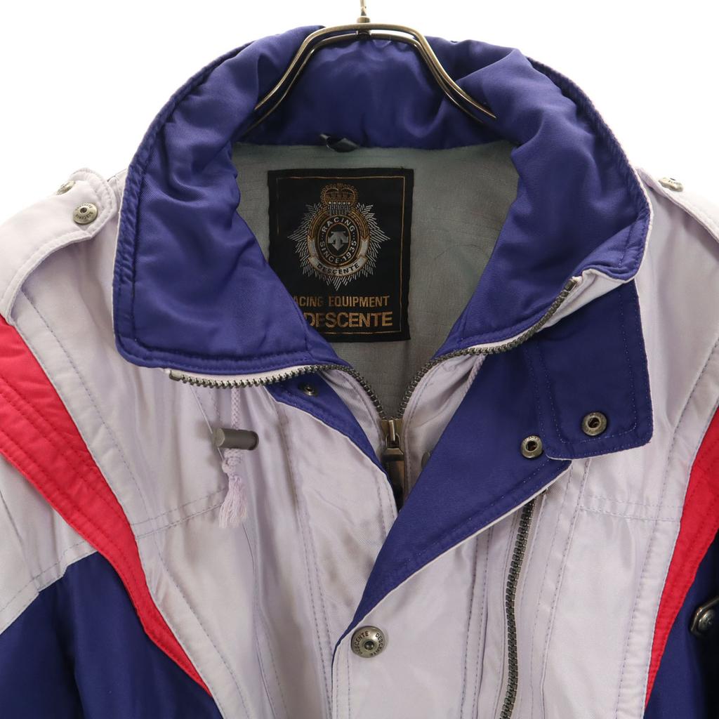 DESCENTE Бейсбольная куртка 80-х 90-х Old Batting jacket LL Фиолетово-серый Мужская Б/У