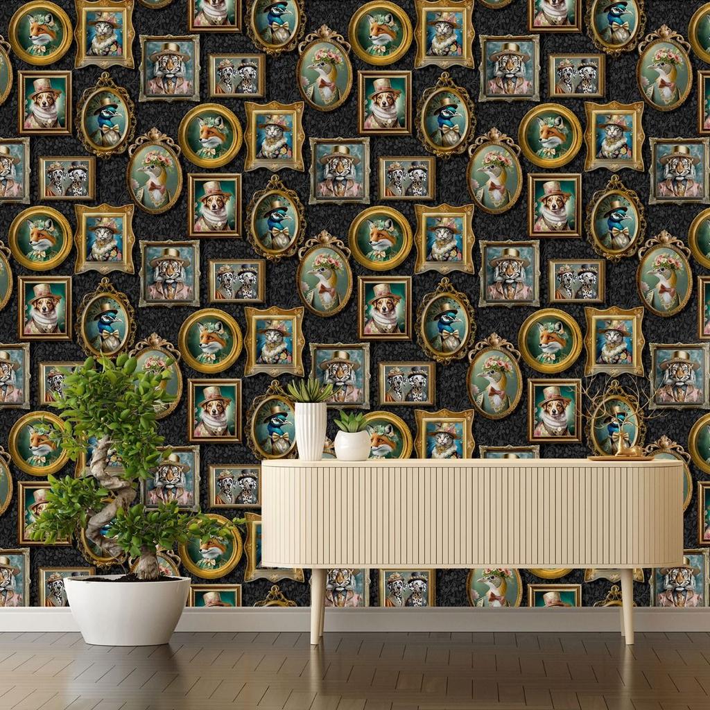 Holden Décor Regal Beasts Wallpaper