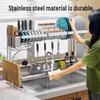 Beifu 93CM Stainless Steel Kitchen Countertop Dish Drying Rack