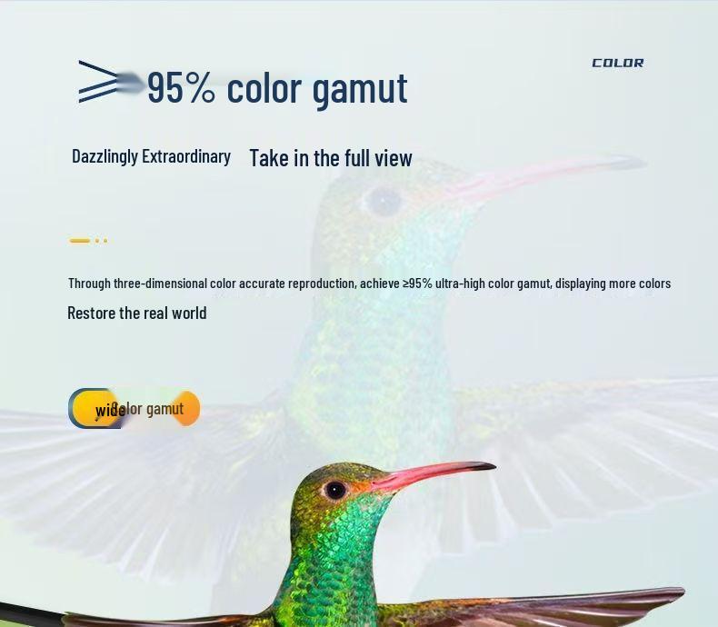 Новый 27-дюймовый 2K 144 Гц Изогнутый Игровой Монитор - Ультратонкий Безрамочный Дизайн