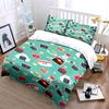 Smiling sushi and condiments. Bedding sets Duvet cover sets Duvet covers Pillowcases(1* Duvet Cover 2* Pillowcases without duvet insert)