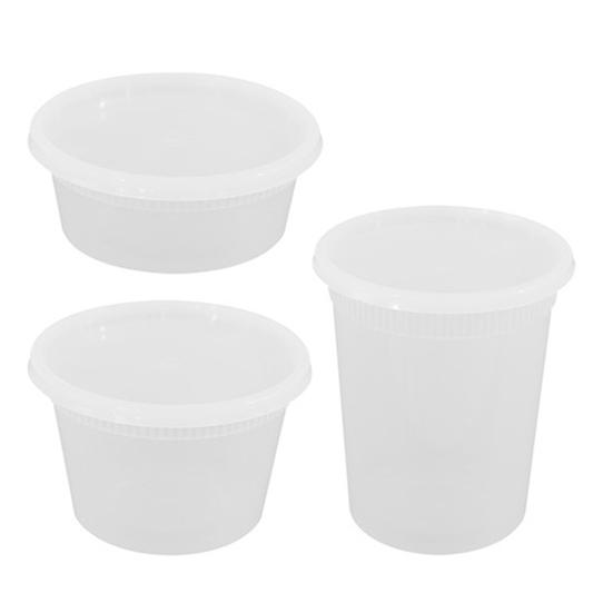 10 шт. контейнеров для хранения продуктов с крышками, герметичные контейнеры для супа, не содержащие БФА, контейнеры для приготовления еды для микроволновой печи, морозильной камеры, посудомоечной машины