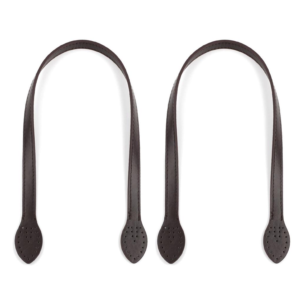 1 пара 23 дюйма ремень для наплечной сумки ручка для сумки-тоут однотонный ремень из искусственной кожи замена DIY кошелек ручная работа аксессуар для сумки