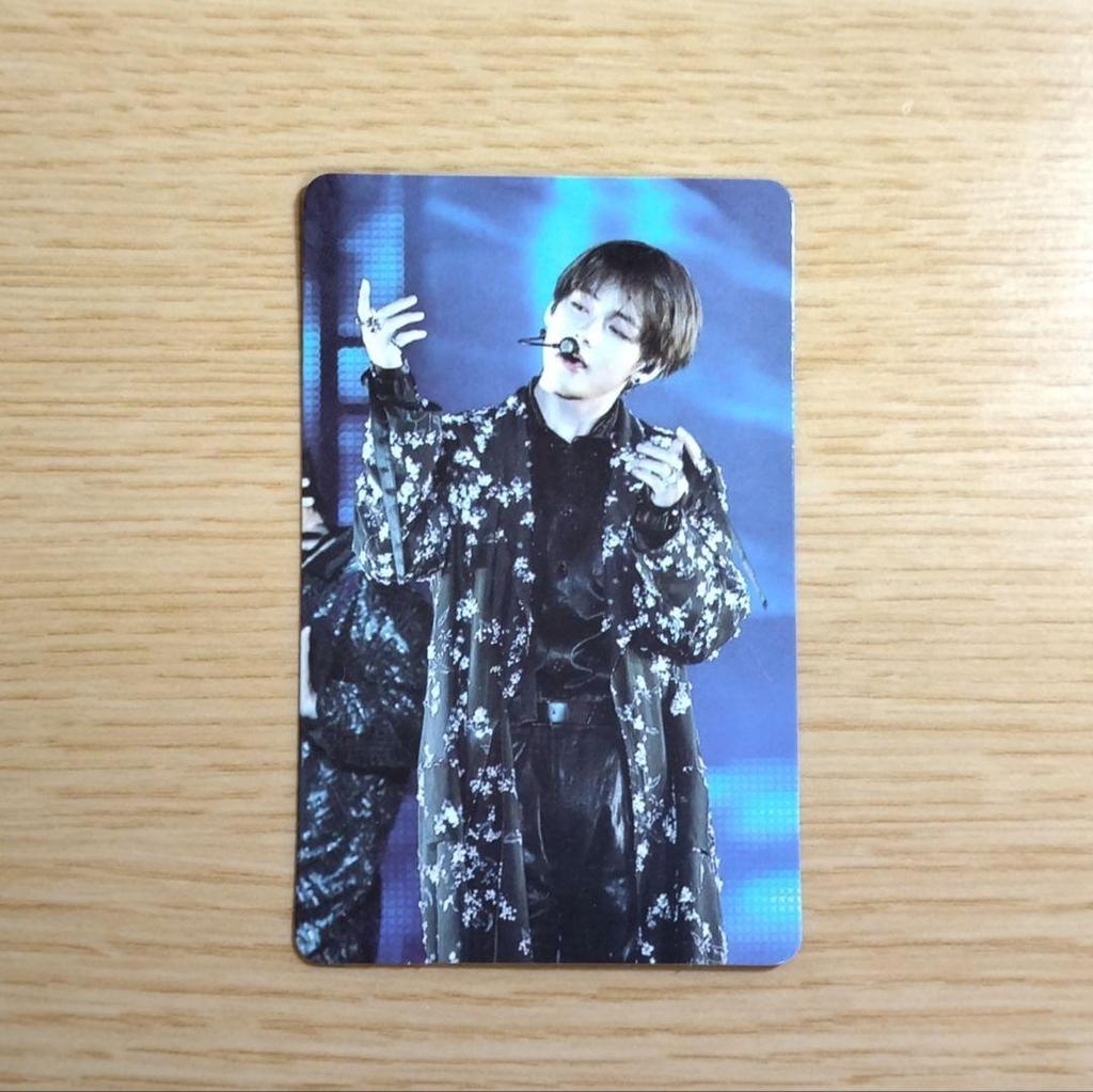 [USED] BTS LYS NEW YORK Blu-ray + V Photocard Set